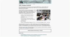 Desktop Screenshot of iik-dortmund.de